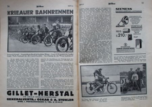 "Das Motorrad" Motorbike-Magazine 1931 (9222)